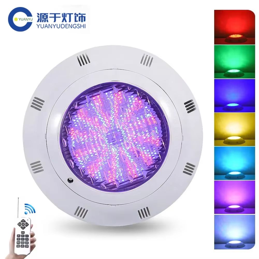 RGB LED Pool Light 12V – Waterproof IP68 Underwater Swimming Lamp for Pools, Fountains, and Outdoor Decor