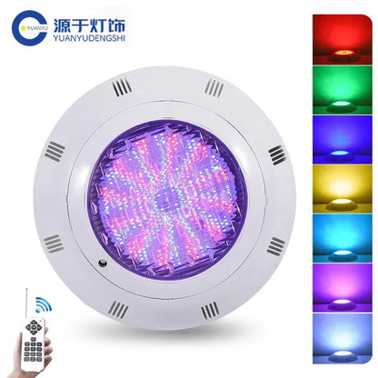 RGB LED Pool Light 12V – Waterproof IP68 Underwater Swimming Lamp for Pools, Fountains, and Outdoor Decor