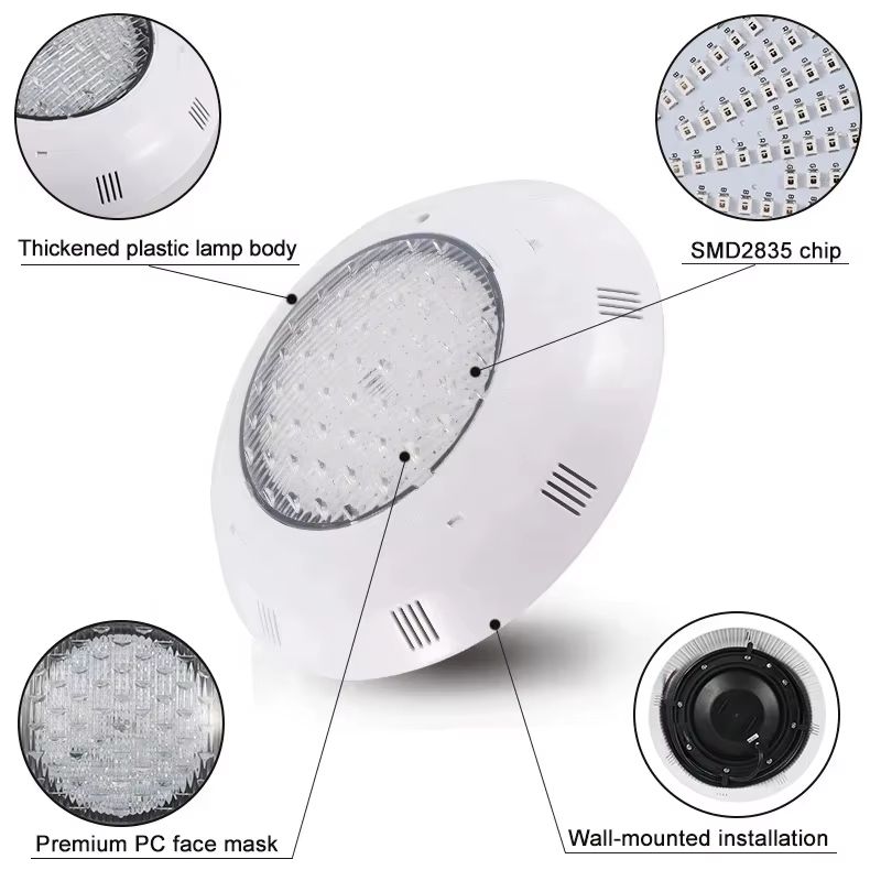 RGB LED Pool Light 12V  Waterproof IP68 Underwater Swimming Lamp For Pools Fountains And Outdoor De 1