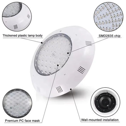 RGB LED Pool Light 12V  Waterproof IP68 Underwater Swimming Lamp For Pools Fountains And Outdoor De 1