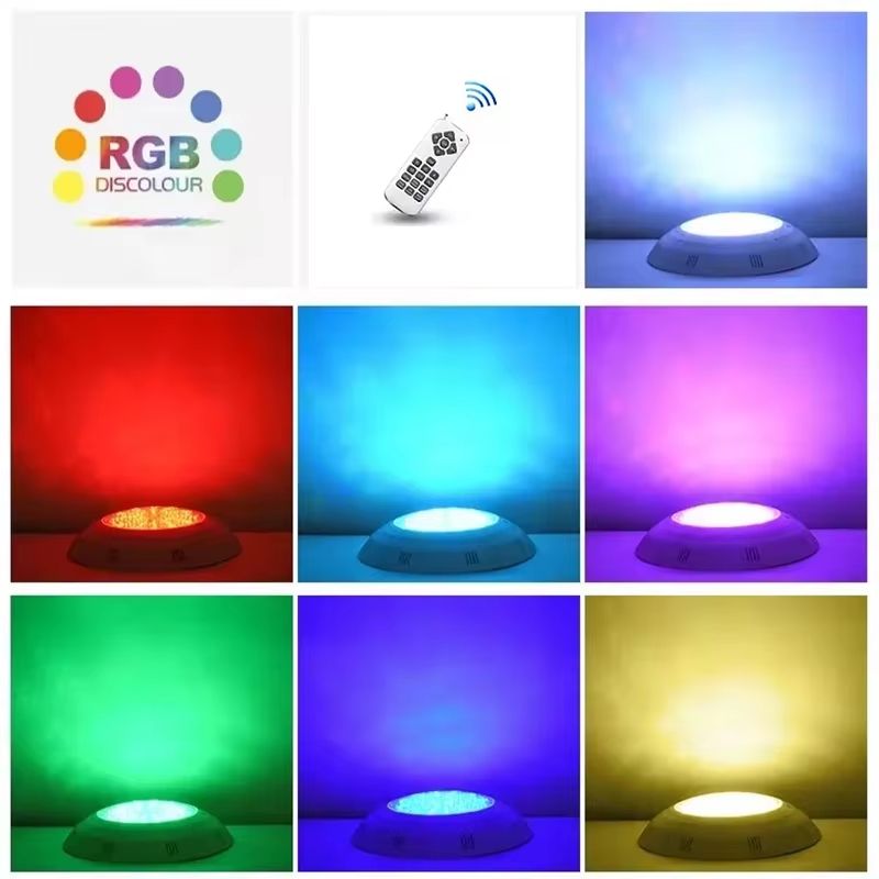 RGB LED Pool Light 12V  Waterproof IP68 Underwater Swimming Lamp For Pools Fountains And Outdoor De 3
