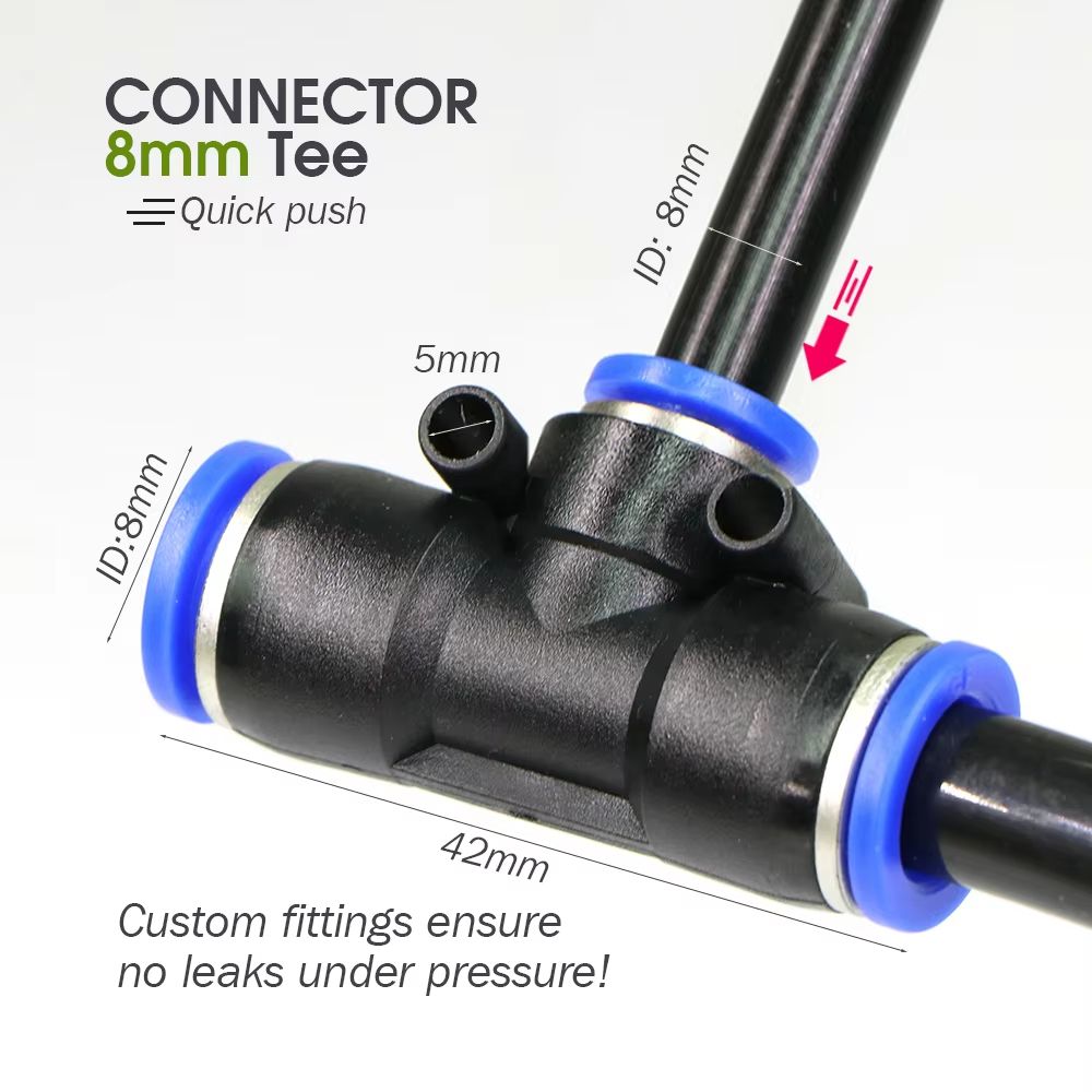 Garden Misting And Watering System Kit With Adjustable Nozzles And SelfPriming Pump  Outdoor Coolin 2