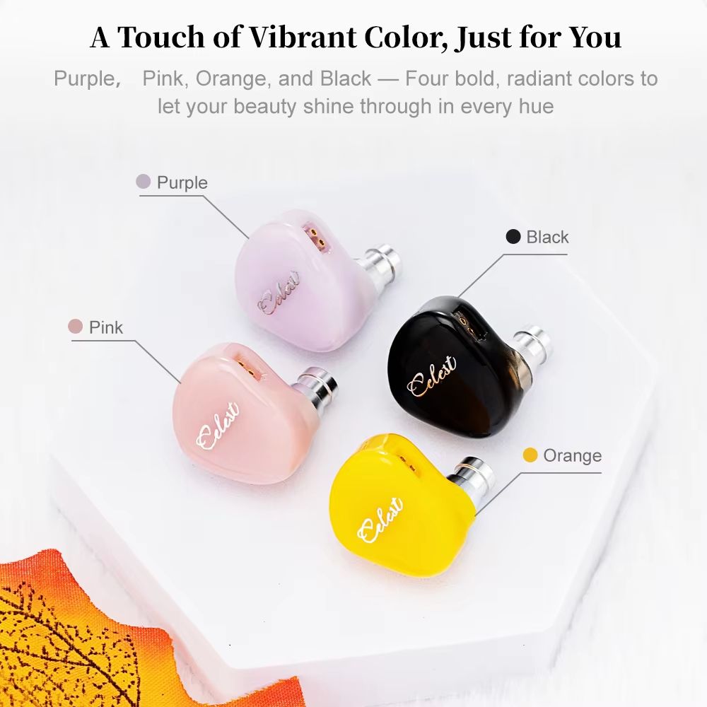 Kinera Celest Rue InEar Monitors  HiFi Earphones With Composite Titanium Diaphragm And 6mm Micro Dy 2