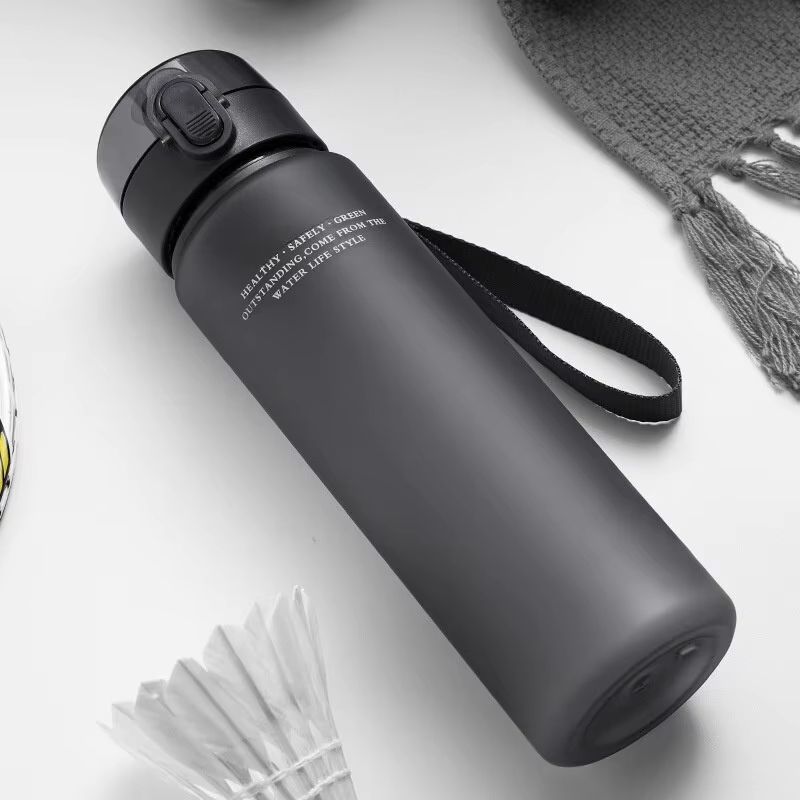 BPAFree Leak Proof Sports Water Bottle  Portable Travel  Hiking Drink Bottle 400ml  560ml 1