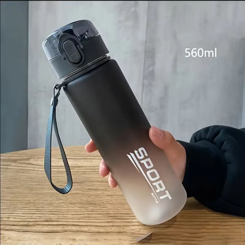 BPAFree Leak Proof Sports Water Bottle  Portable Travel  Hiking Drink Bottle 400ml  560ml 16