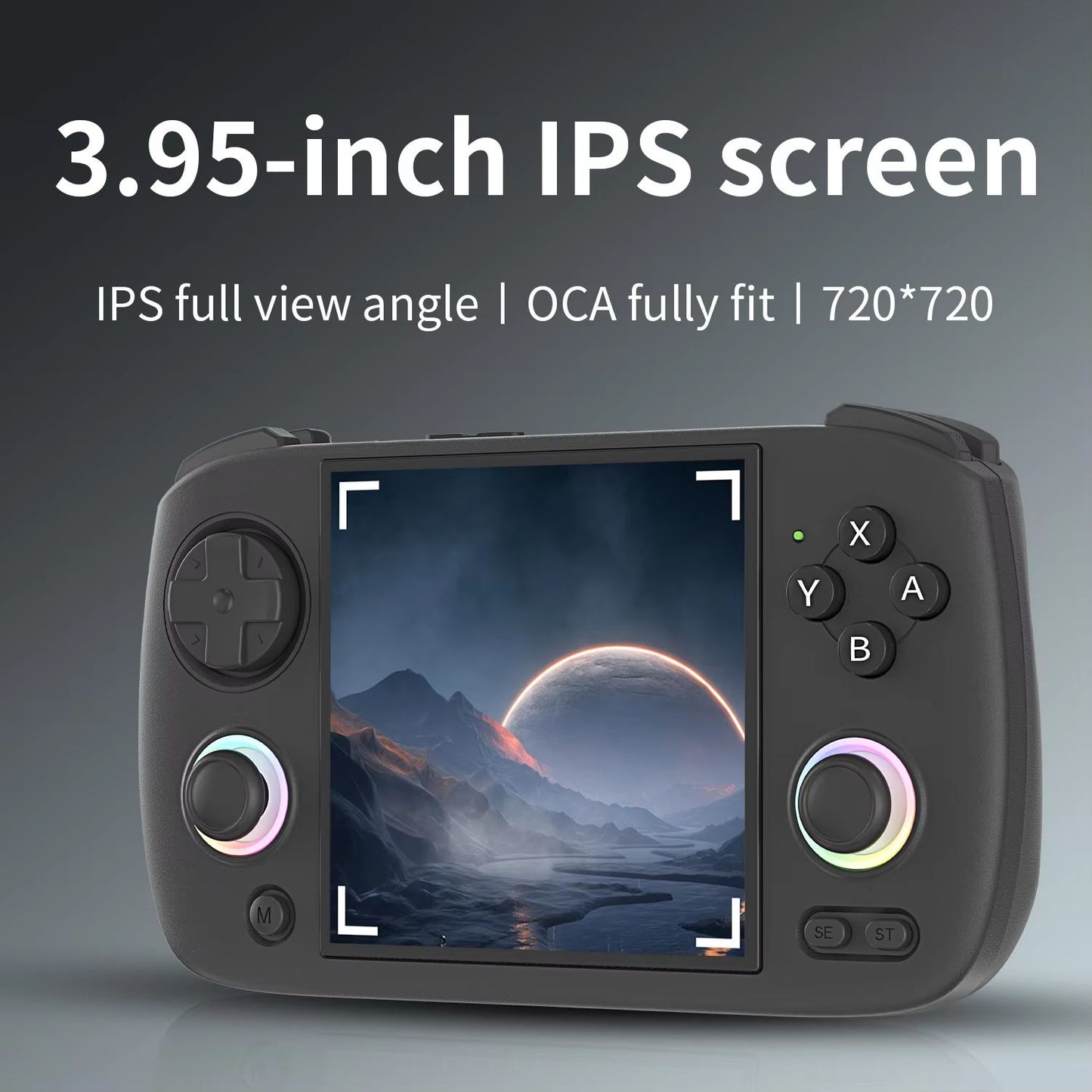 ANBERNIC RG Cubexx Retro Handheld Game Console  395 IPS Screen Linux 64Bit WiFi  Bluetooth Gaming S 1
