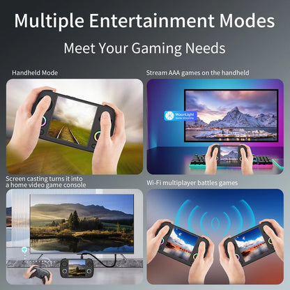 ANBERNIC RG Cubexx Retro Handheld Game Console  395 IPS Screen Linux 64Bit WiFi  Bluetooth Gaming S 3