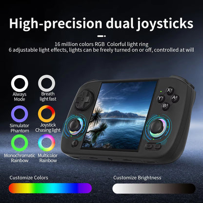 ANBERNIC RG Cubexx Retro Handheld Game Console  395 IPS Screen Linux 64Bit WiFi  Bluetooth Gaming S 4