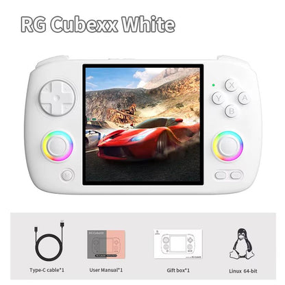 ANBERNIC RG Cubexx Retro Handheld Game Console  395 IPS Screen Linux 64Bit WiFi  Bluetooth Gaming S 7