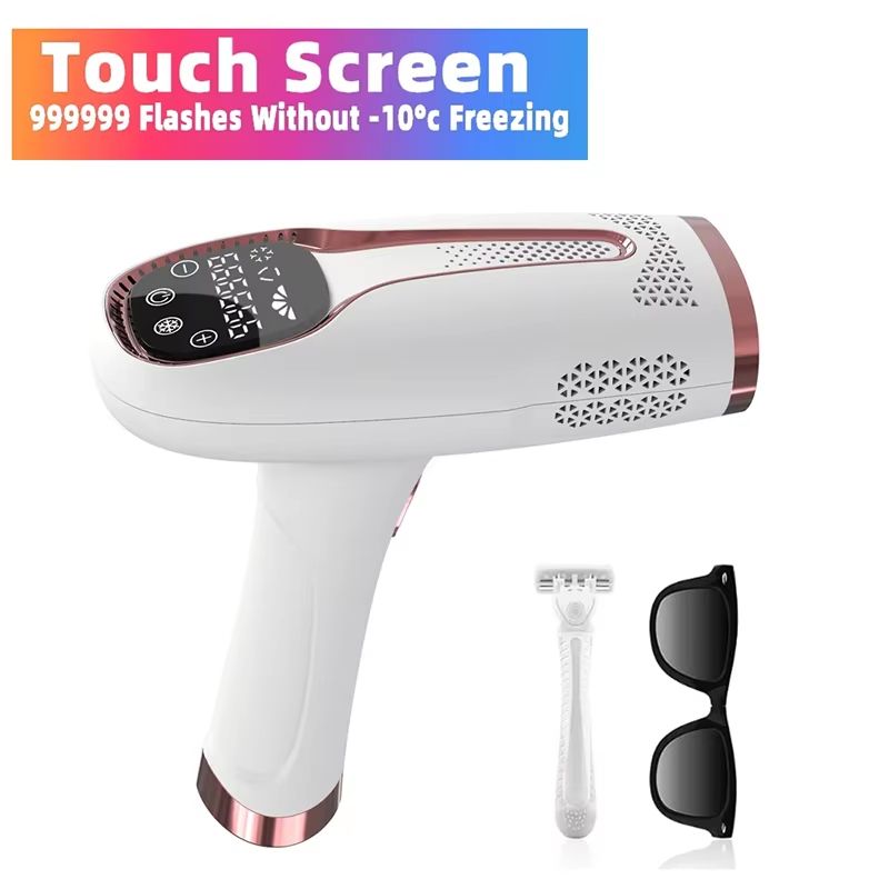 Permanent IPL Hair Removal Device  AtHome Laser Epilator For Women  Men With Facial And Body Use 9