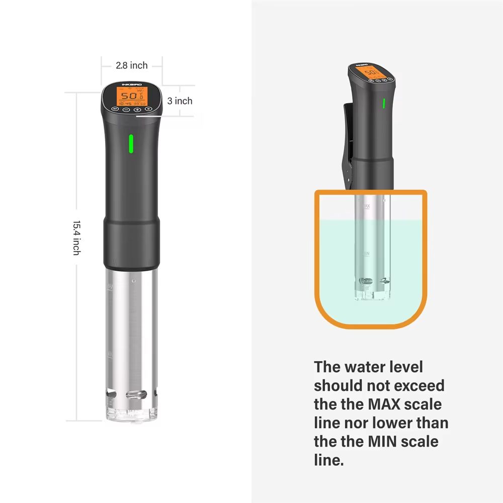 INKBIRD ISV200W WiFi Sous Vide Cooker  Precision Immersion Circulator With Stainless Steel Componen 2