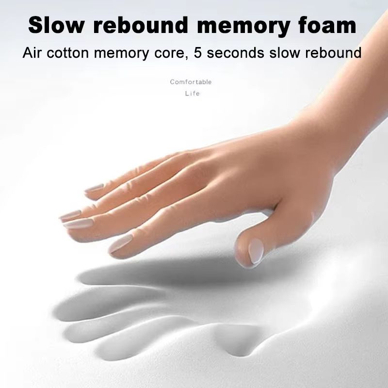 UShaped Memory Foam Travel Neck Pillow  Slow Rebound Soft Cushion For Sleeping Cervical Support  Re 3