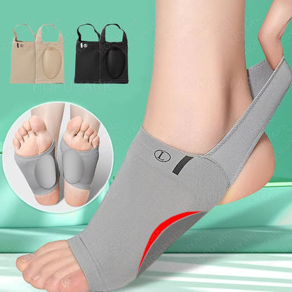 Silicone Arch Support Insoles – Flat Foot Corrector & Plantar Fasciitis Pain Relief Sleeves for Men and Women