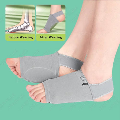 Silicone Arch Support Insoles  Flat Foot Corrector  Plantar Fasciitis Pain Relief Sleeves For Men A 3