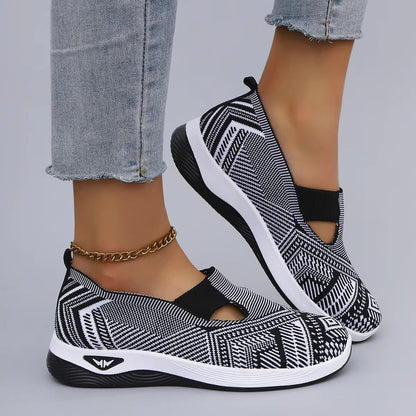 Womens Casual Sports Shoes  Lightweight Breathable SoftSoled Flats For Everyday Comfort 2