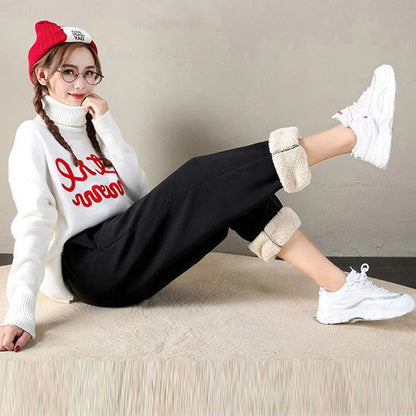 Womens Winter Warm Fleece Leggings  Thick Plus Size Casual Pants For Cold Weather Comfort 3