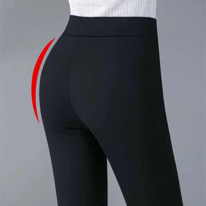 Womens Winter Warm Pencil Pants  FleeceLined Skinny Trousers For Cold Weather Comfort  Style 5