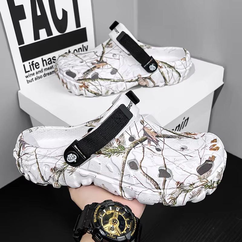 Mens Summer Sandals And Slippers  Lightweight Outdoor Clogs Garden Flats  Casual Platform Shoes 2