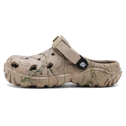 Mens Summer Sandals And Slippers  Lightweight Outdoor Clogs Garden Flats  Casual Platform Shoes 6