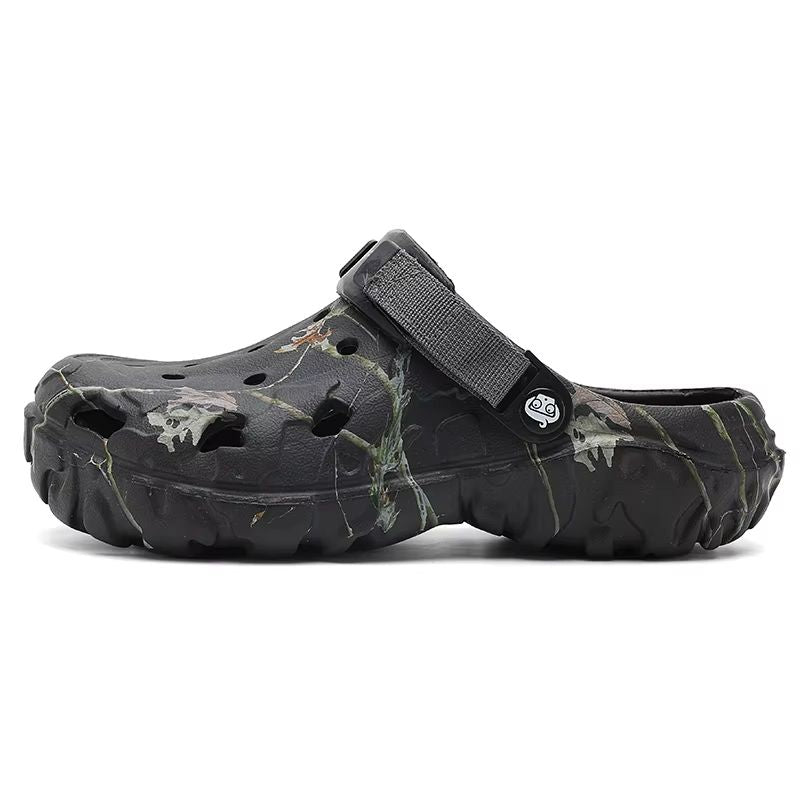 Mens Summer Sandals And Slippers  Lightweight Outdoor Clogs Garden Flats  Casual Platform Shoes 7