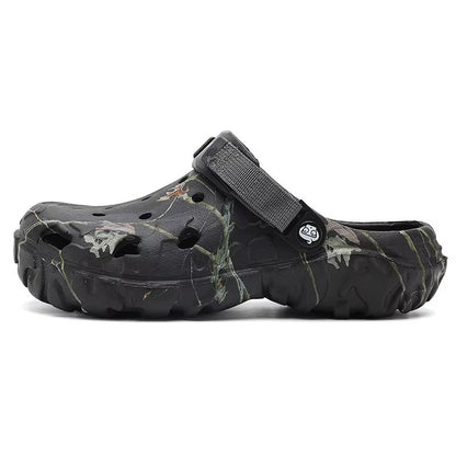 Mens Summer Sandals And Slippers  Lightweight Outdoor Clogs Garden Flats  Casual Platform Shoes 7