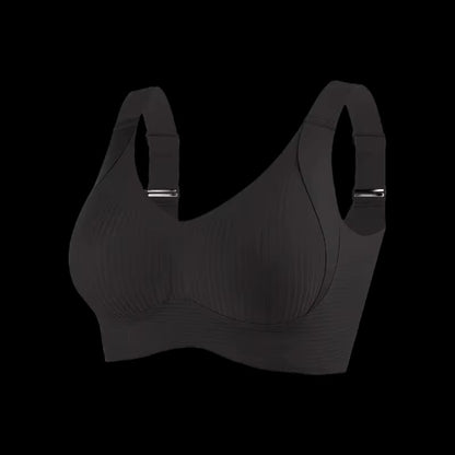 Plus Size Seamless Bra  Wireless Comfort Bra With Lift Wide Straps  Breathable Support For Women 1