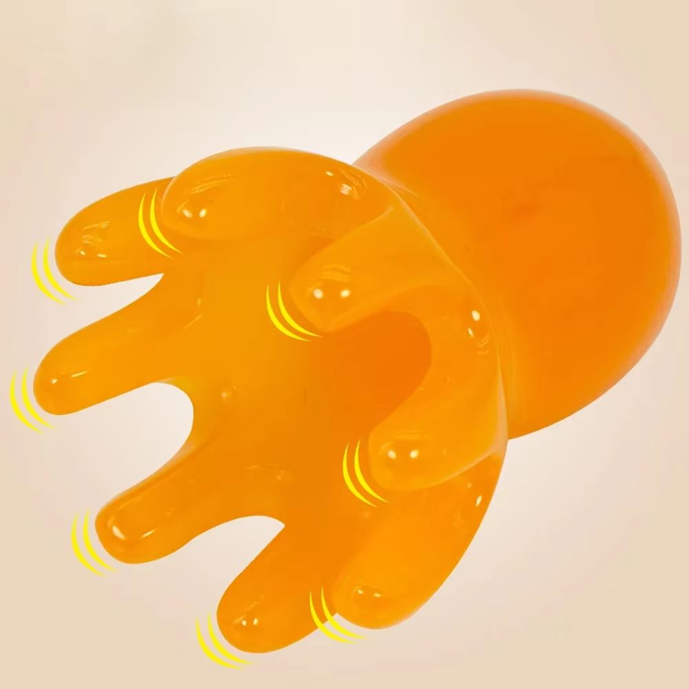 Resin Octopus Comb  Scalp Massager  Hair Care Tool For Relaxation Gua Sha And Acupuncture Spa 4