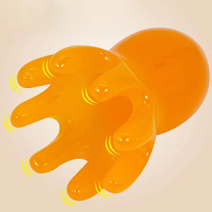 Resin Octopus Comb  Scalp Massager  Hair Care Tool For Relaxation Gua Sha And Acupuncture Spa 4