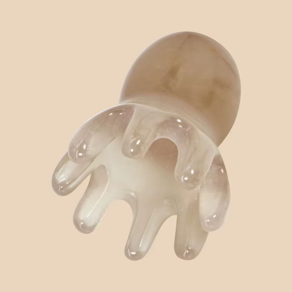 Resin Octopus Comb  Scalp Massager  Hair Care Tool For Relaxation Gua Sha And Acupuncture Spa 8