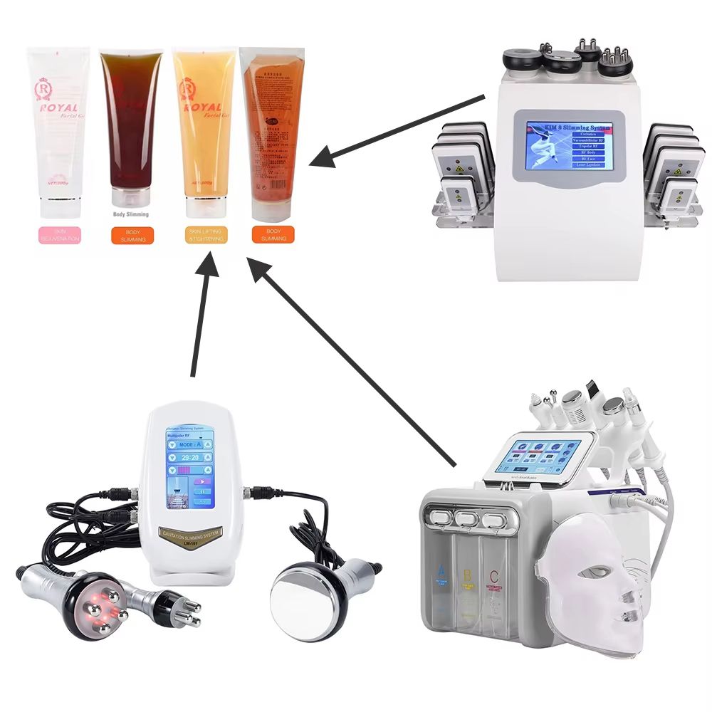 Ultrasonic RF Gel 300g  Conductive Gel For Cavitation Slimming Machines  Radio Frequency Fat Burnin 2