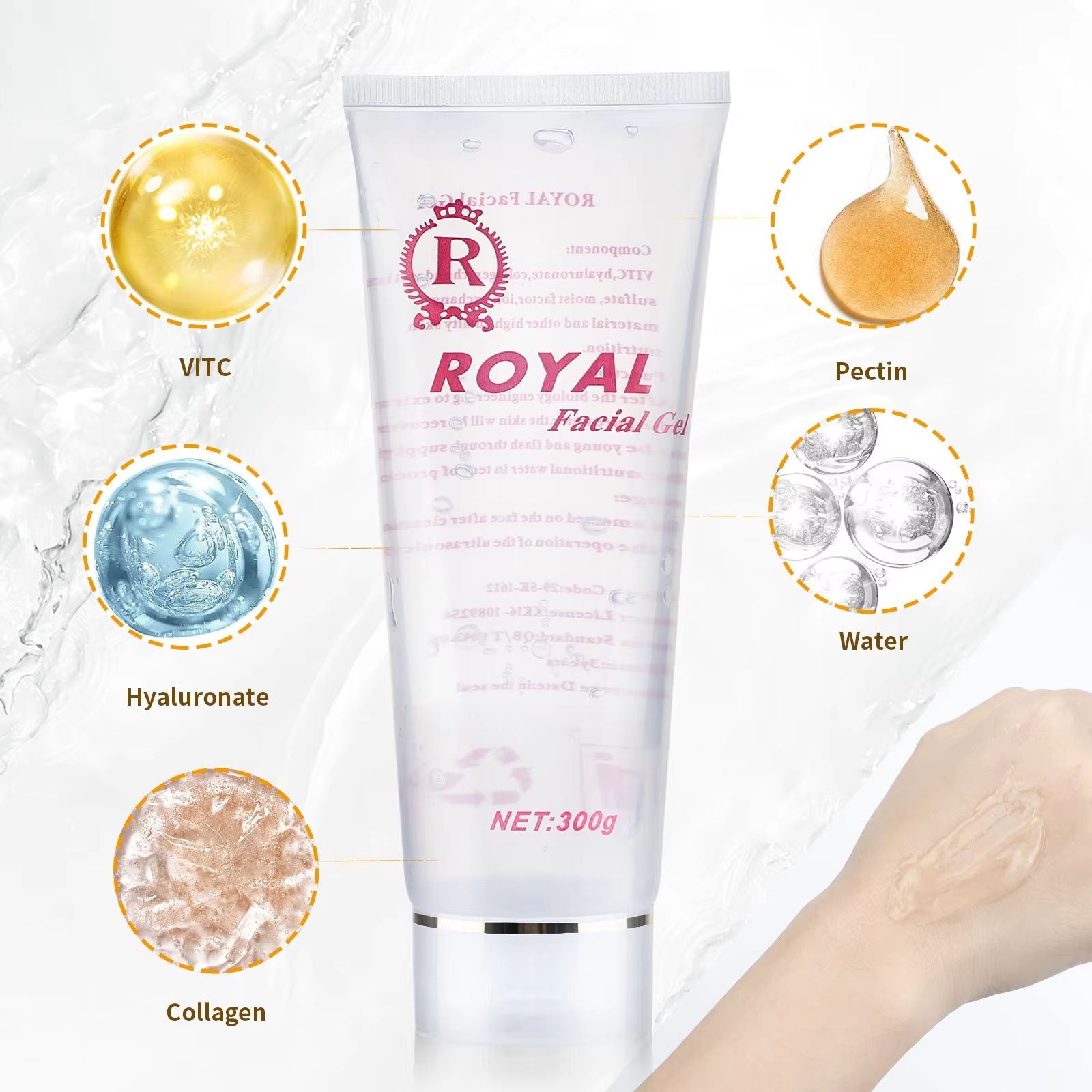 Ultrasonic RF Gel 300g  Conductive Gel For Cavitation Slimming Machines  Radio Frequency Fat Burnin 3