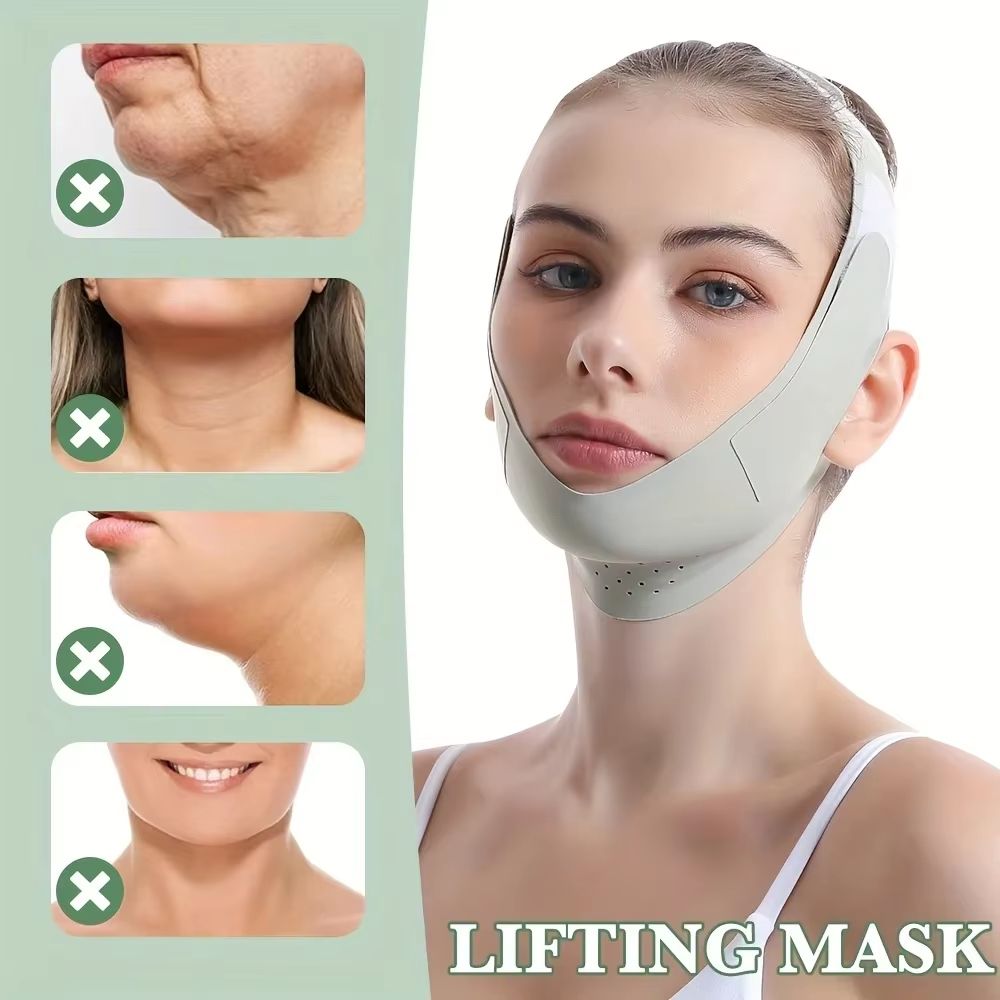 VLine Face Slimming Bandage  Reusable Chin And Cheek Lifting Strap For Women 0