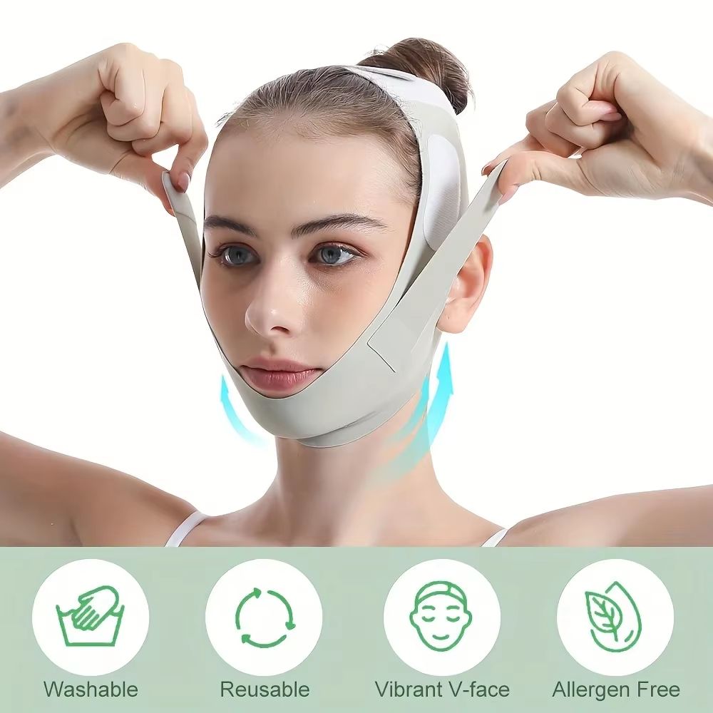 VLine Face Slimming Bandage  Reusable Chin And Cheek Lifting Strap For Women 1