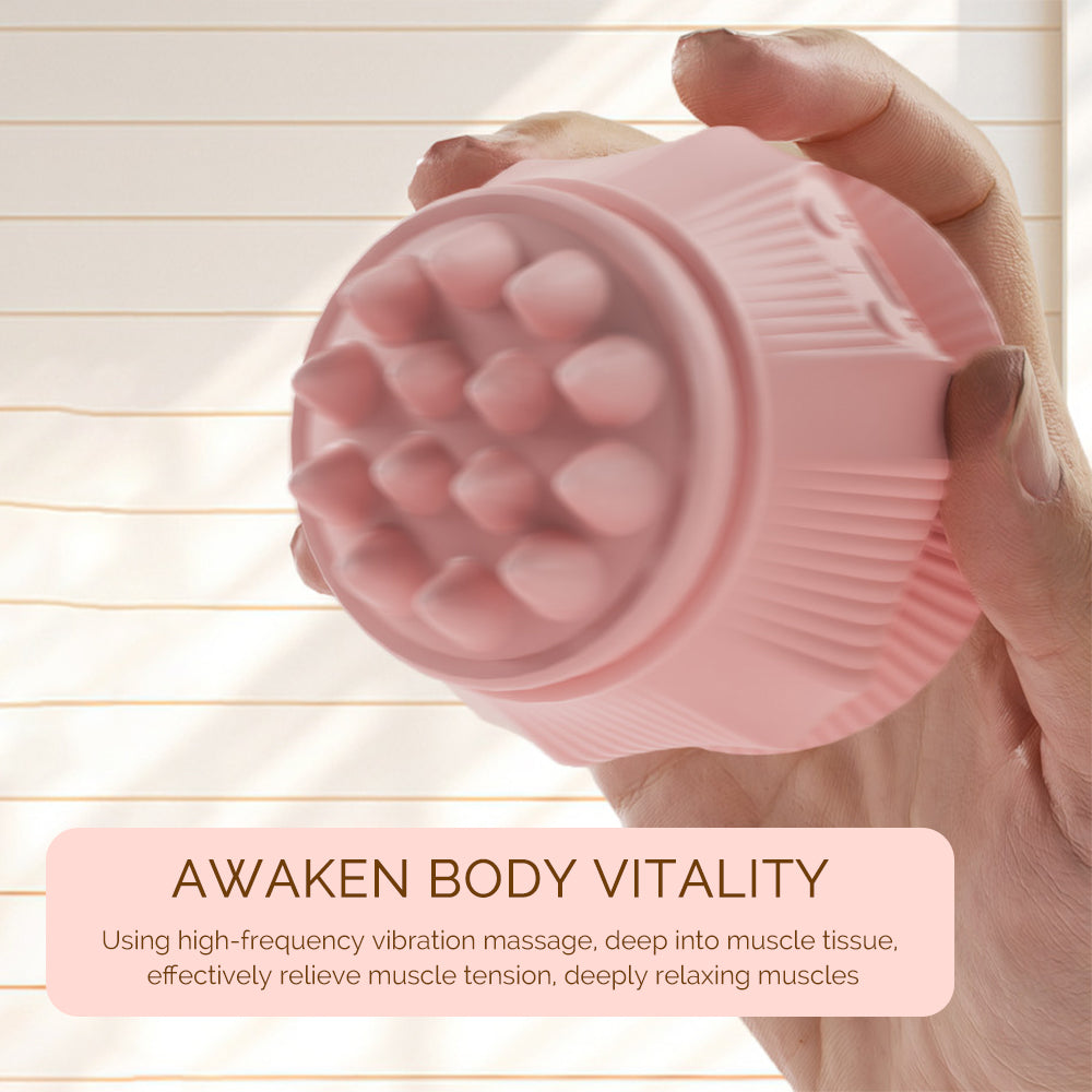 Vibration Fascia Ball, 4-in-1 Electric Body Massager, Neck Back Waist Head Muscle Relaxation