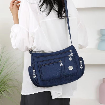 Oxford Cloth Crossbody Bag  MultiCompartment Travel Shoulder Bag For Women 5