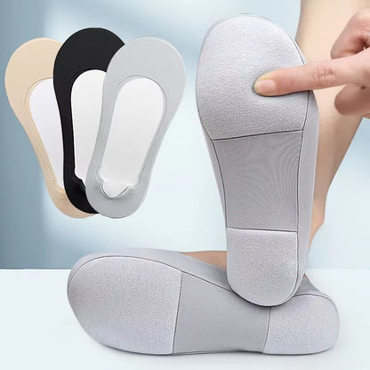 Womens Plantar Fasciitis Insole Socks  Invisible Shock Absorbing NonSlip Shoe Pads 1