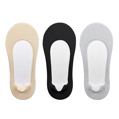 Womens Plantar Fasciitis Insole Socks  Invisible Shock Absorbing NonSlip Shoe Pads 4