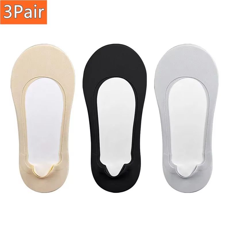 Womens Plantar Fasciitis Insole Socks  Invisible Shock Absorbing NonSlip Shoe Pads 10
