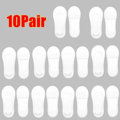 Womens Plantar Fasciitis Insole Socks  Invisible Shock Absorbing NonSlip Shoe Pads 11