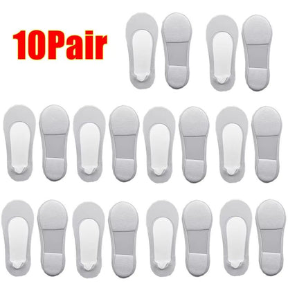 Womens Plantar Fasciitis Insole Socks  Invisible Shock Absorbing NonSlip Shoe Pads 14