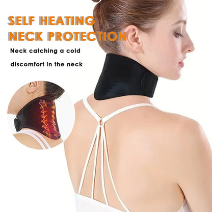 USB Heated Neck Brace, Electric Neck Heating Pad Hot Compress for Soreness Relief & Neck Therapy