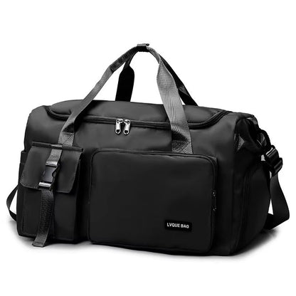 Womens Sports Gym Bag  Waterproof Travel Duffel With Dry Wet Separation  Crossbody Strap 11