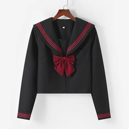 Authentic Japanese JK School Uniform Orthodox Sailor Suit Cosplay Costume Anime Outfit Set With Top 5