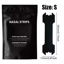 Extra Strength AntiSnoring Nose Strips  Black Nasal Strips For Better Sleep 306090 Pcs 7