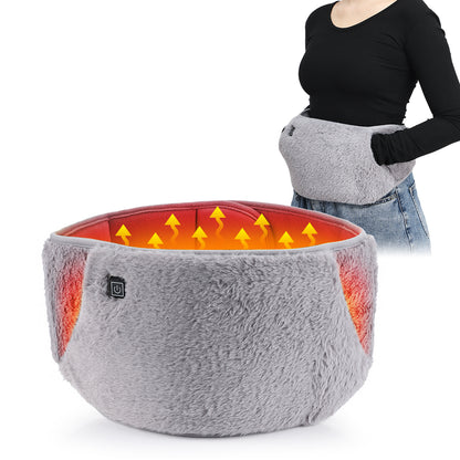 USB Recharging 3 Levels Electric Graphene Heating Pad, Cold-Proof Hand Waist Uterine Belt, Abdominal Warmer