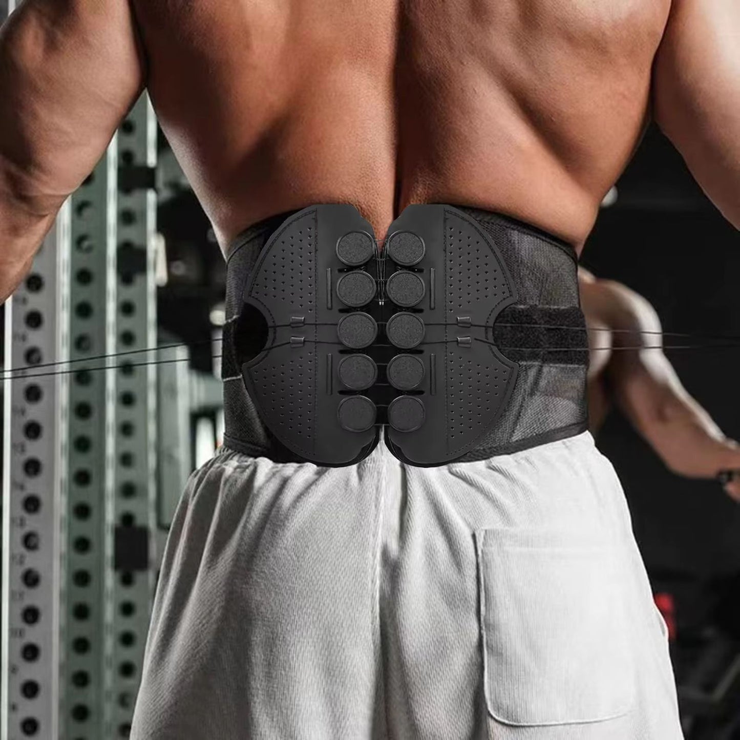 Unisex Lumbar Support Belt  Breathable Back Brace For Posture Correction  Waist Protection 1