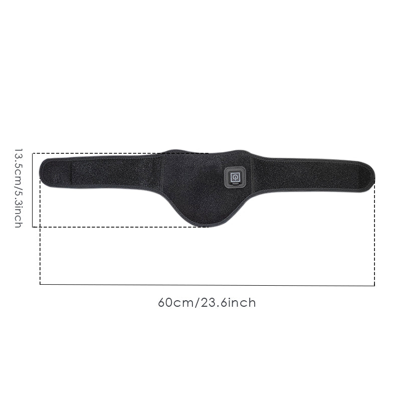 Universal Black Neck Guard Heating Protective Gear Left Right Threespeed USB Temperature Adjustment 4