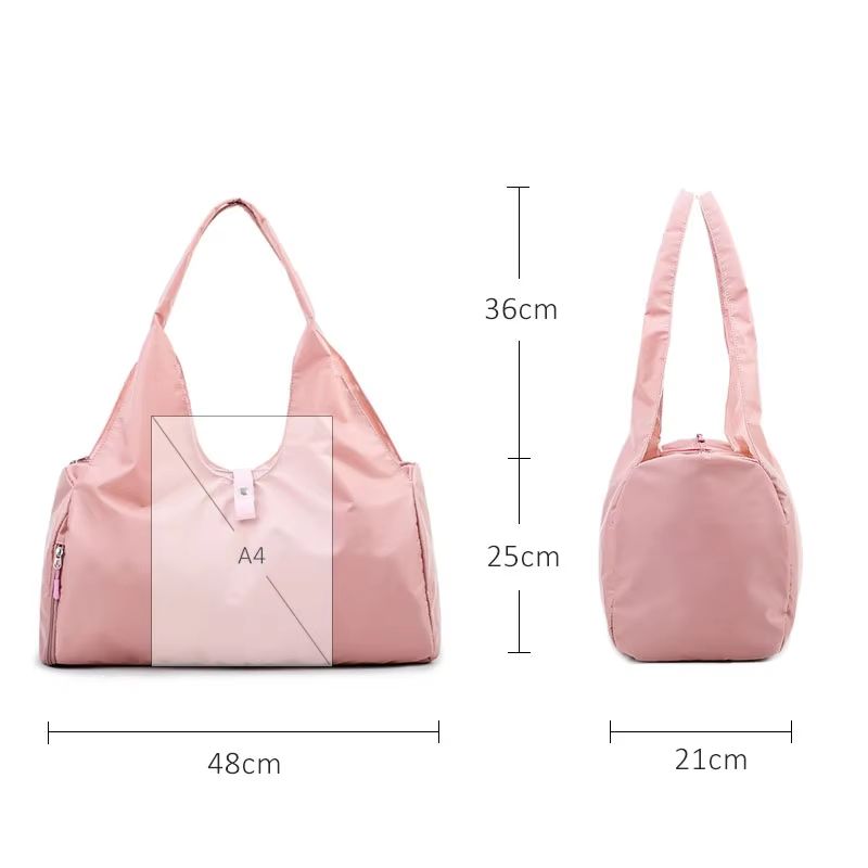 Yoga Mat Gym Bag  Multifunctional Nylon Sports Duffel For Fitness Travel  Training 4