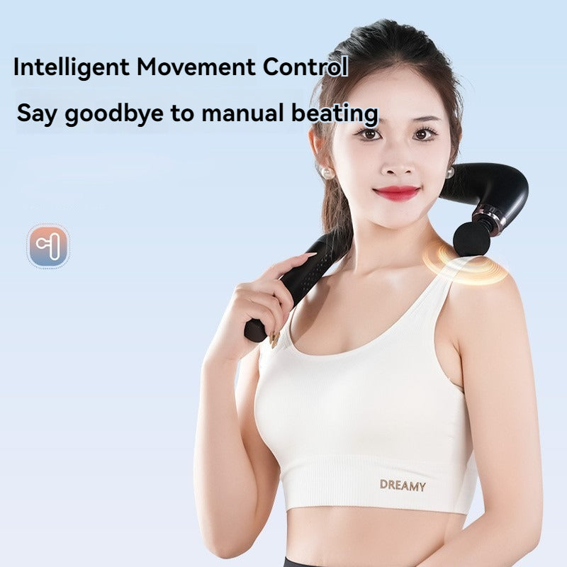 Electric Massage Hammer Home Handheld Smart Curved Hook Fascia Gun Back Artifact Electric Fascia Gu 2
