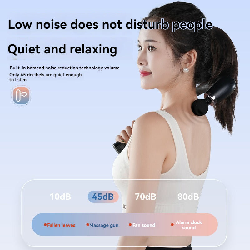 Electric Massage Hammer Home Handheld Smart Curved Hook Fascia Gun Back Artifact Electric Fascia Gu 3
